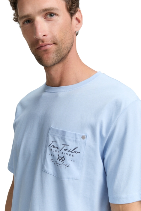 Tom Tailor basic t-shirt with pocket
